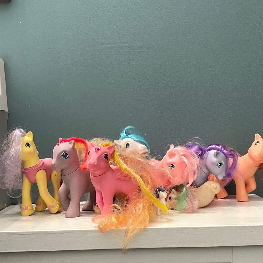 My Little Pony LOT, vintage and new pre owned